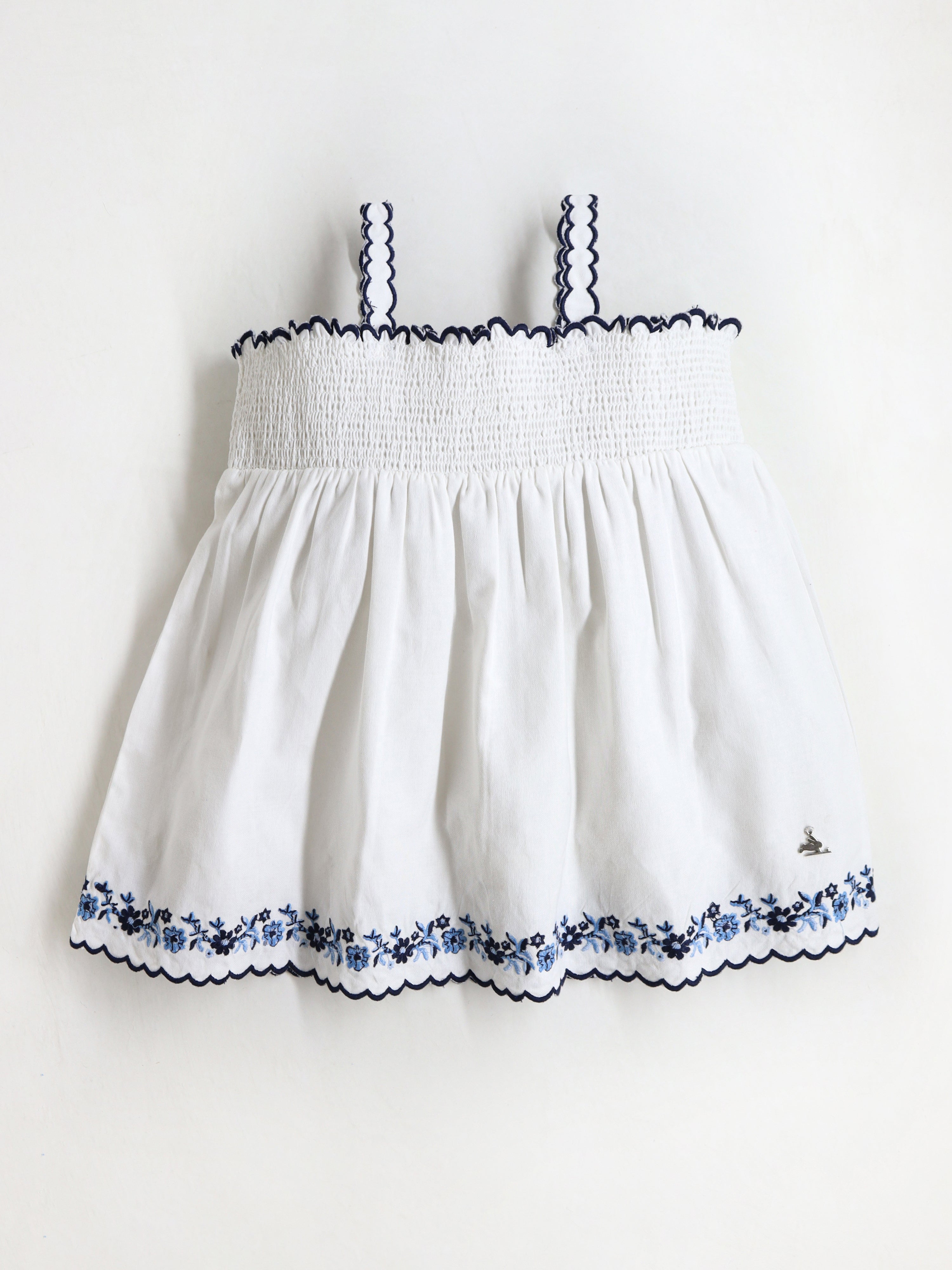 Cherry Crumble White Solid Trendy Stylish Top