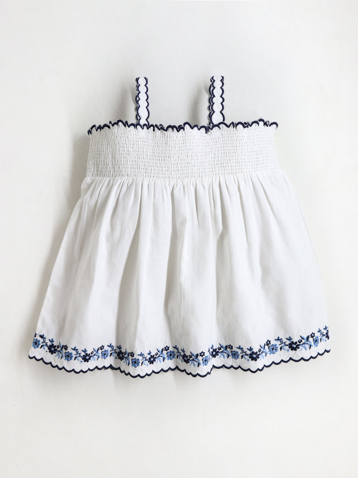 Cherry Crumble White Solid Trendy Stylish Top