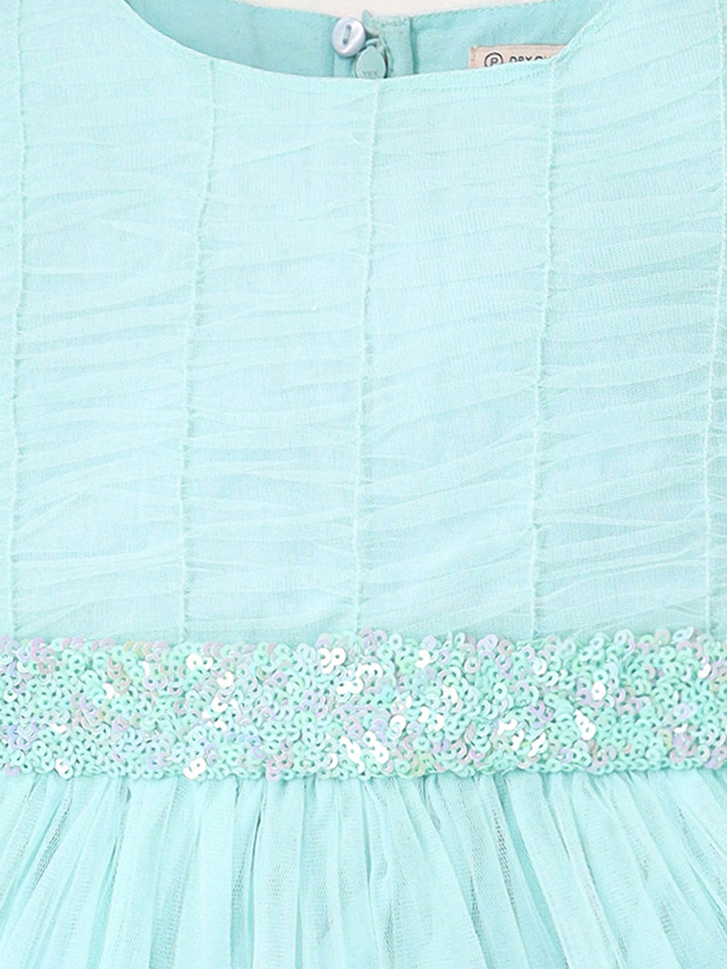 Cherry Crumble Blue Cute Graceful Summer Dress