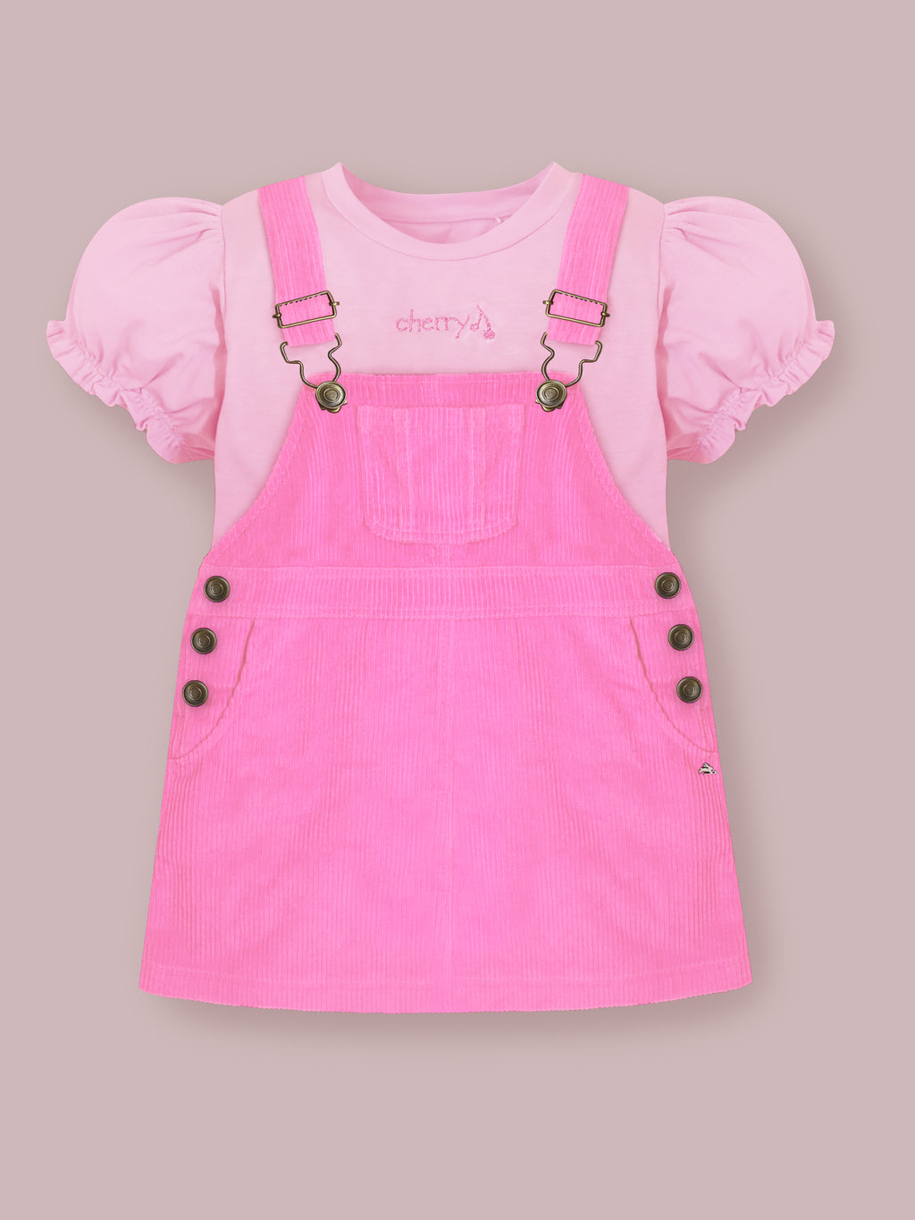 Pretty Pink Striped Summer Dress