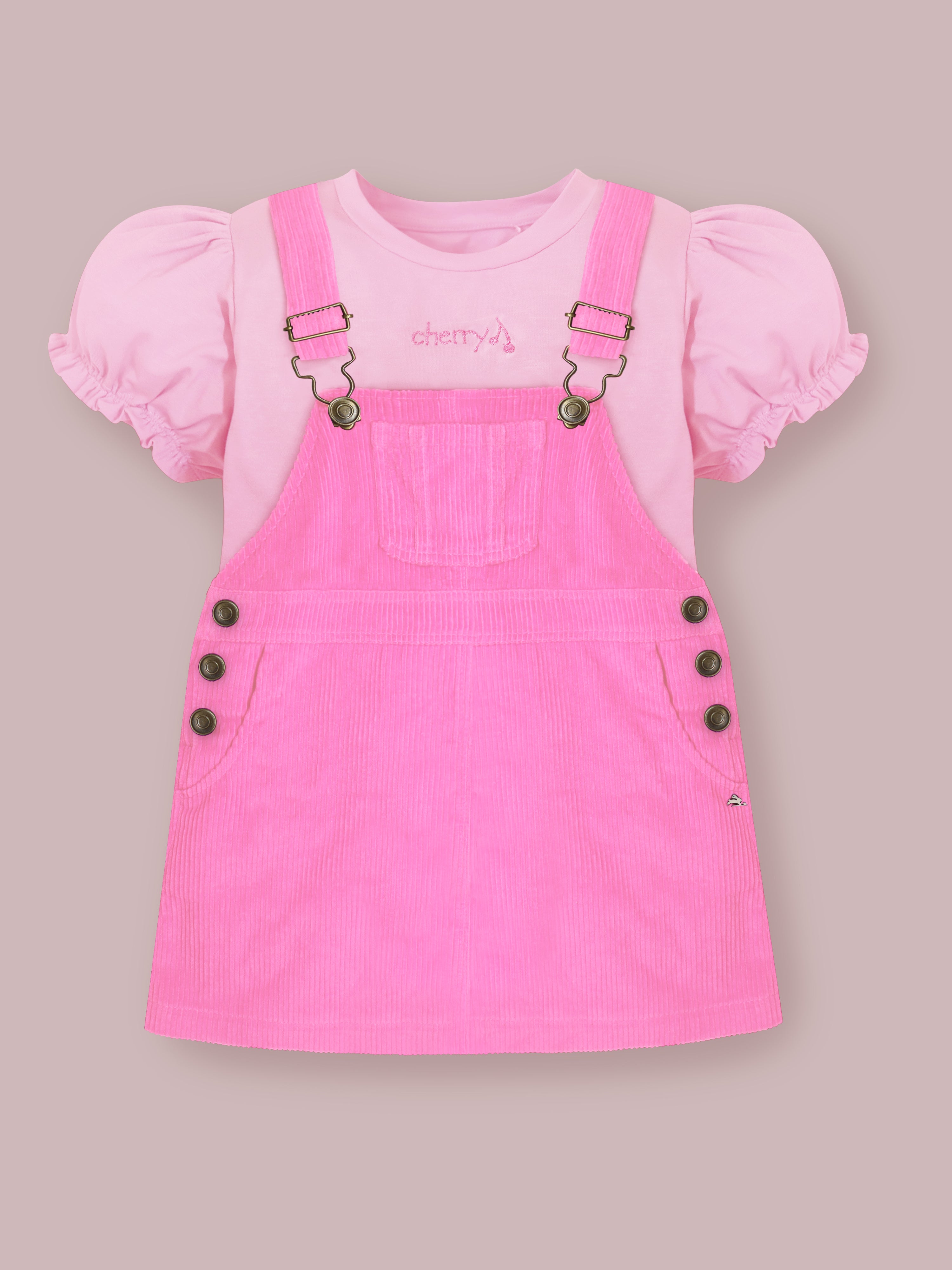 Pretty Pink Striped Summer Dress