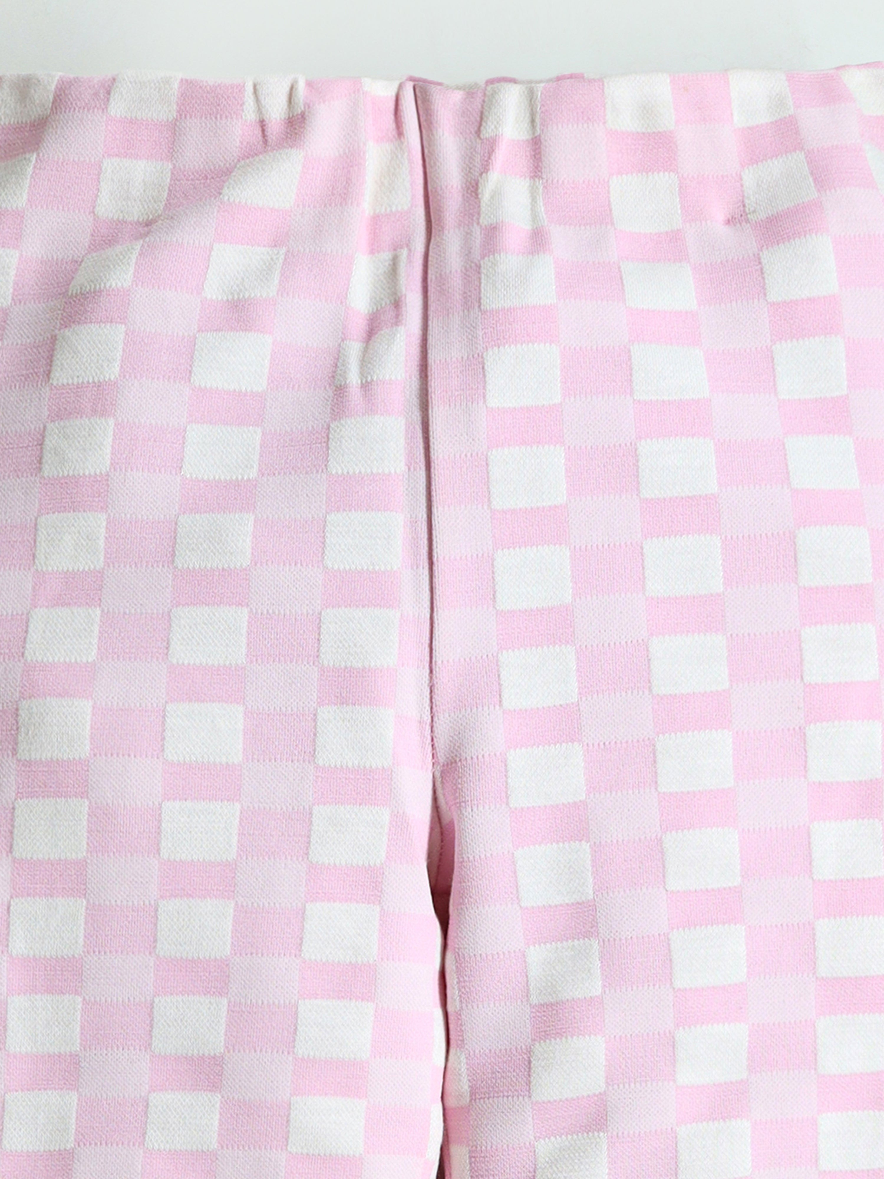 Cherry Crumble Pink & White Plaid Playful-Sleek Summer Outfit