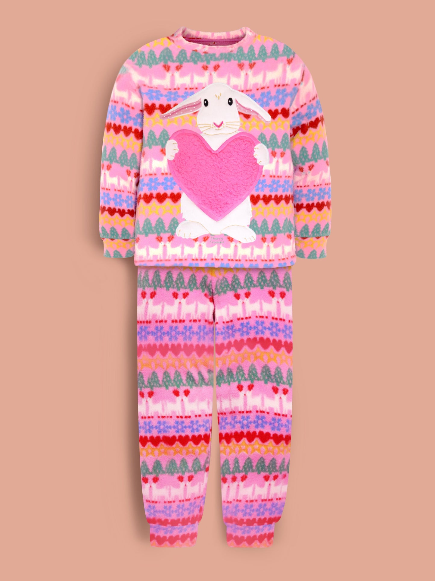 Cherry Crumble Summer Shine Multicolour Twinkly Graceful Nightsuit