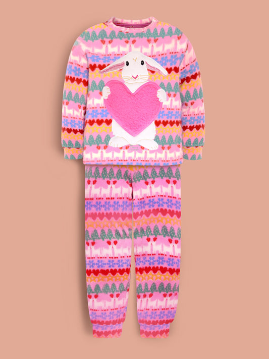 Cherry Crumble Summer Shine Multicolour Twinkly Graceful Nightsuit