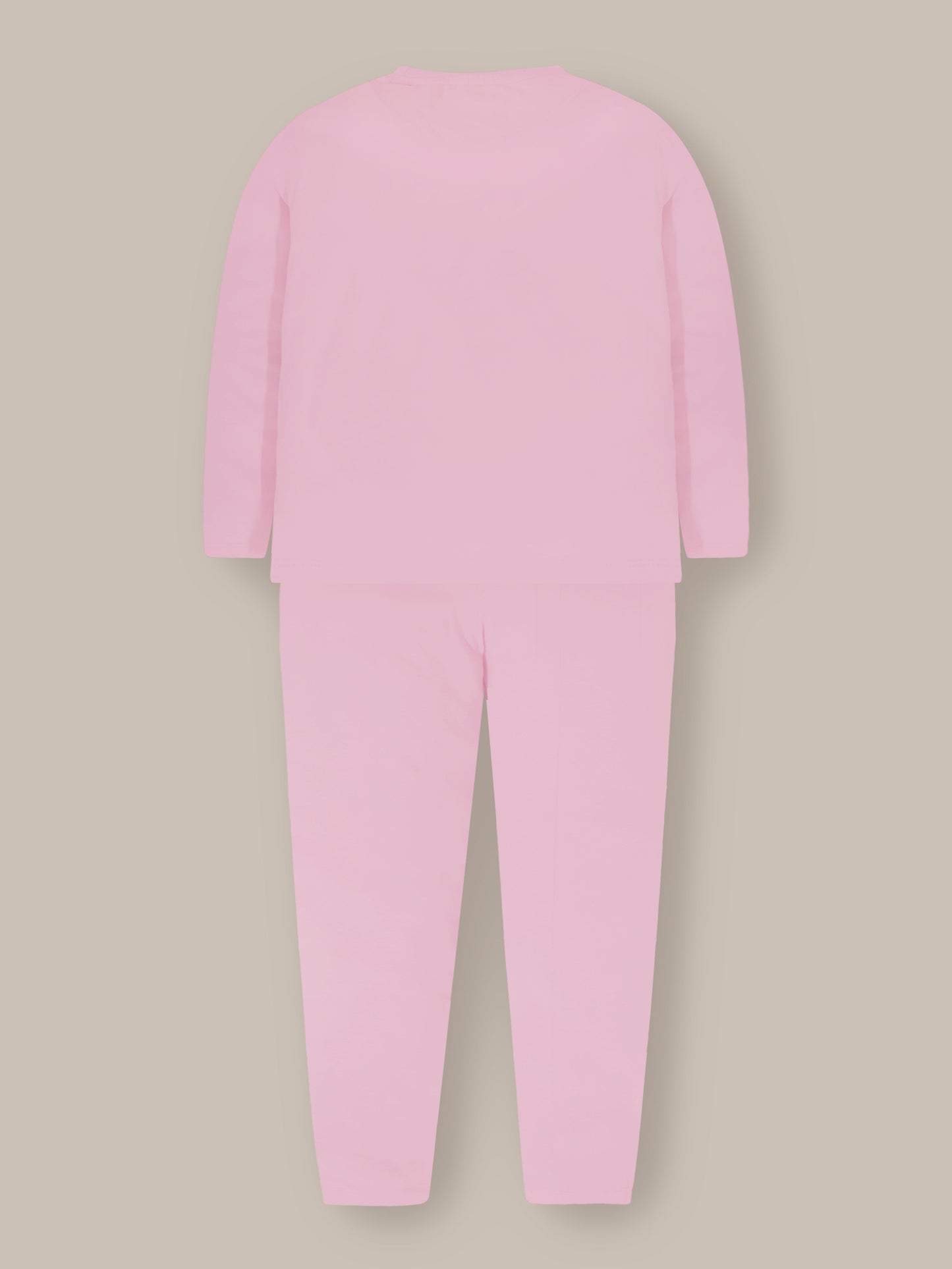 Pink Hug Sweatshirt Set