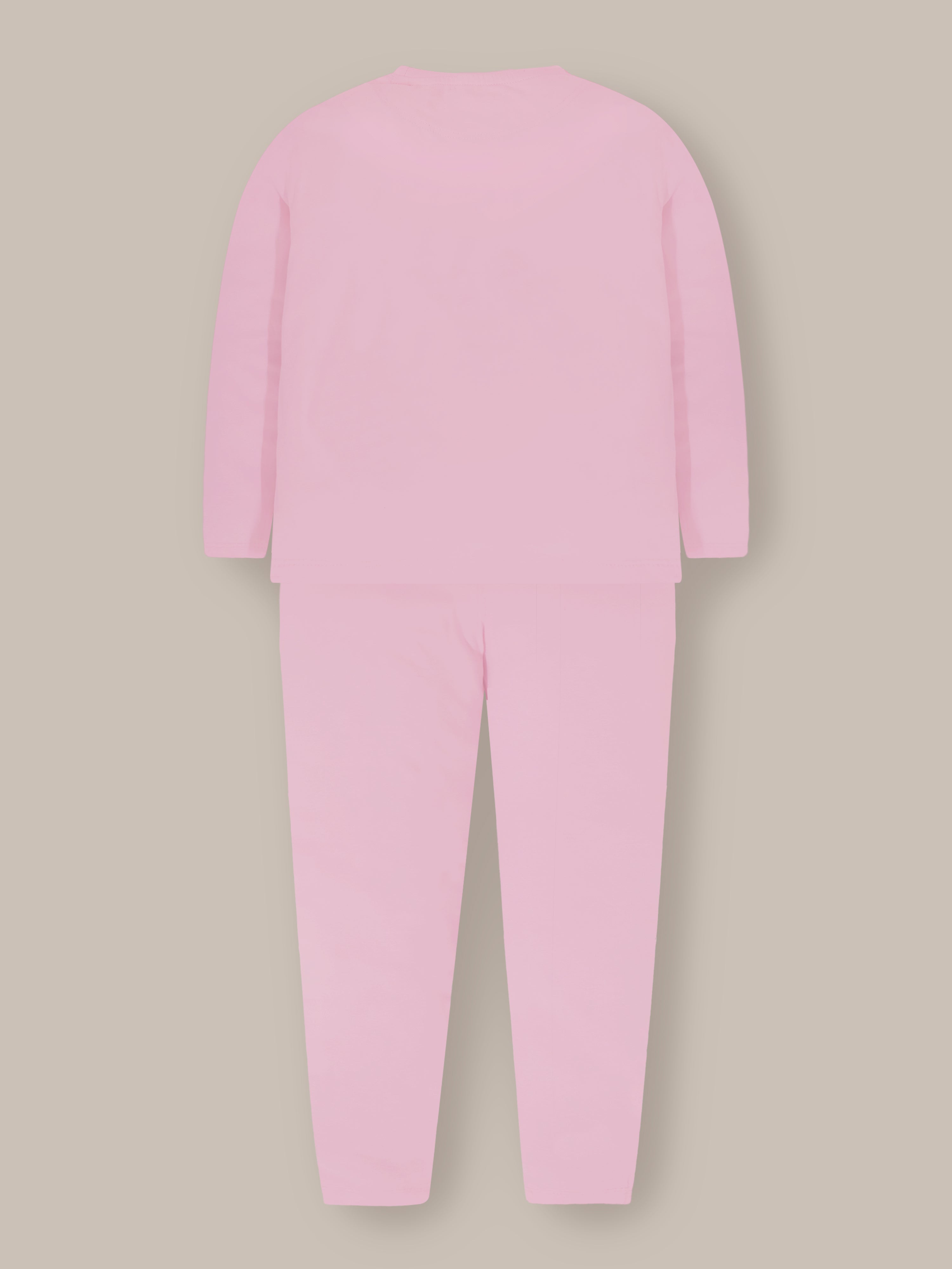 Pink Hug Sweatshirt Set