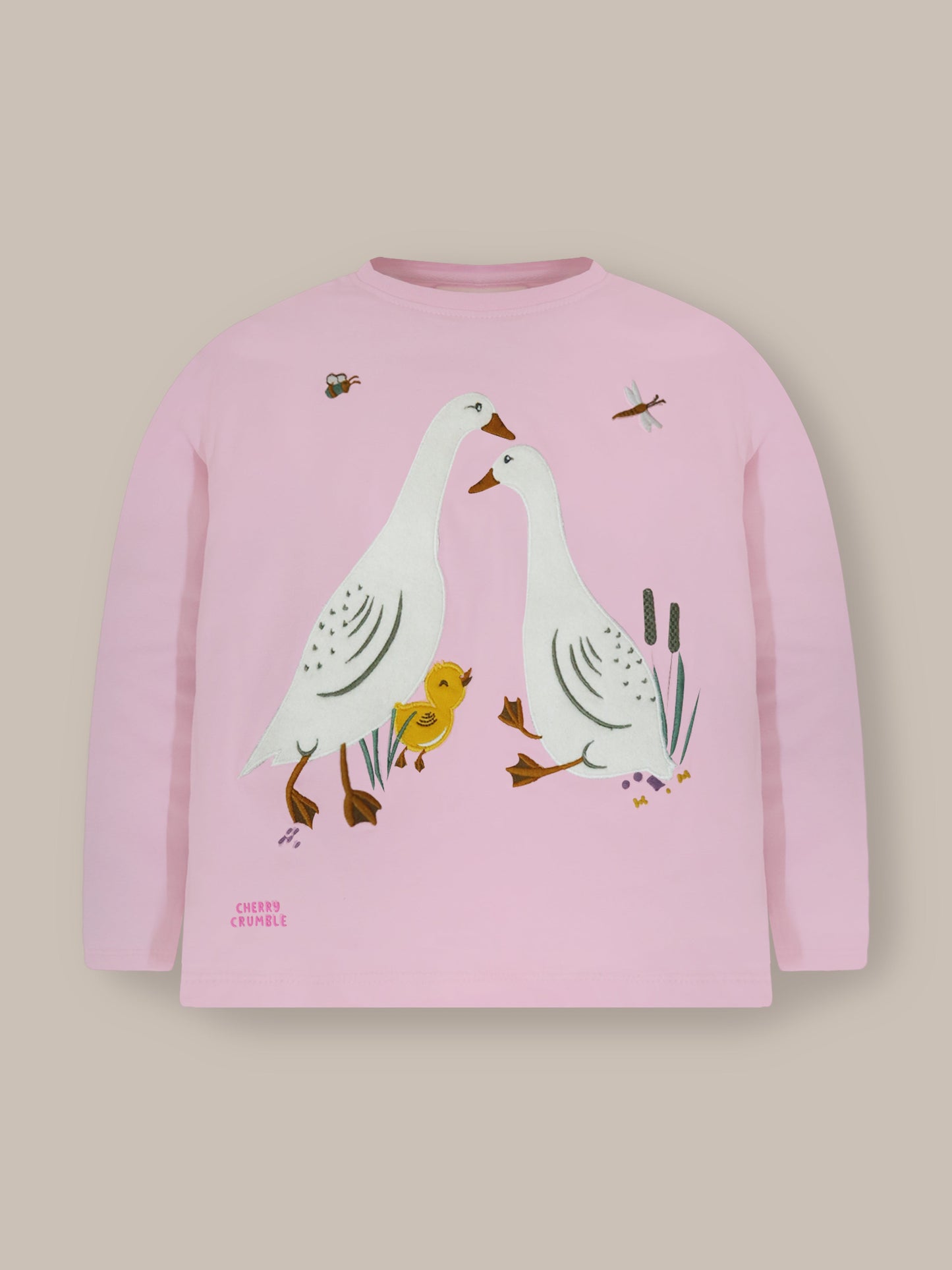 Pink Hug Sweatshirt Set