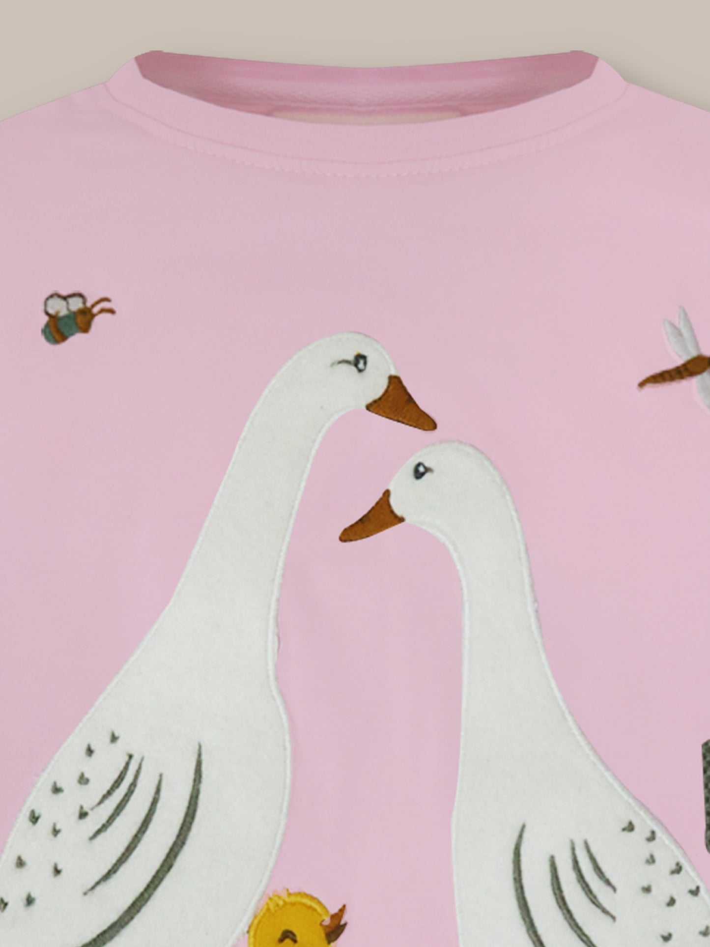 Pink Hug Sweatshirt Set