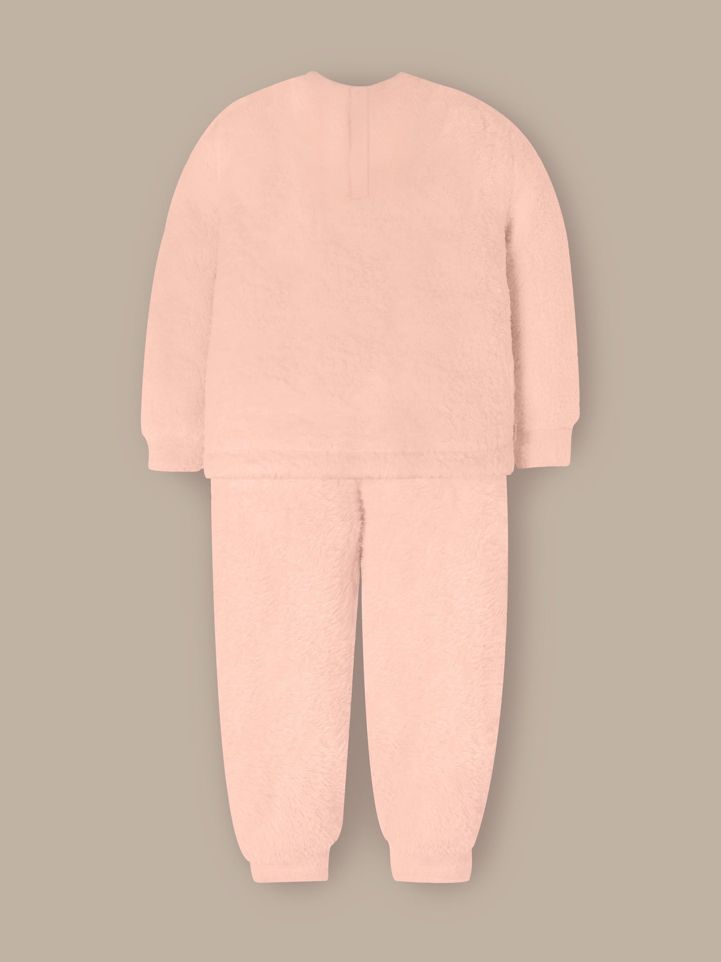 Soft Peach Sweatshirt Set