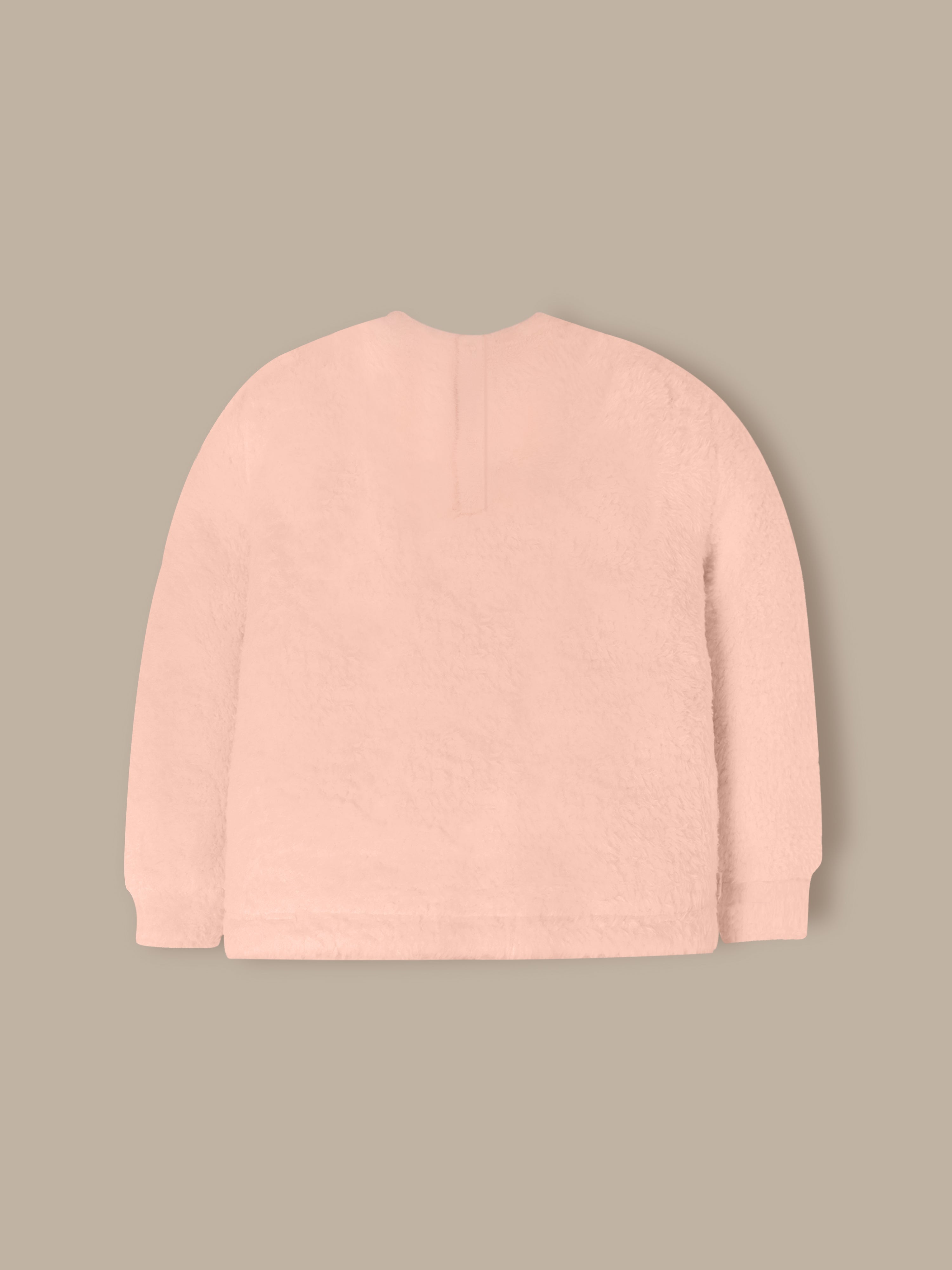 Soft Peach Sweatshirt Set