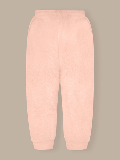 Soft Peach Sweatshirt Set