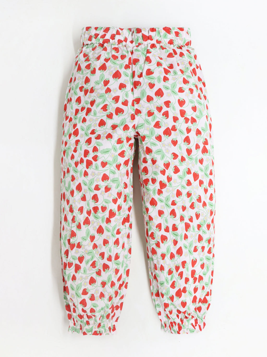 Cherry Crumble Multicolor Printed Embroidered Sweet Classic Summer Nightsuit