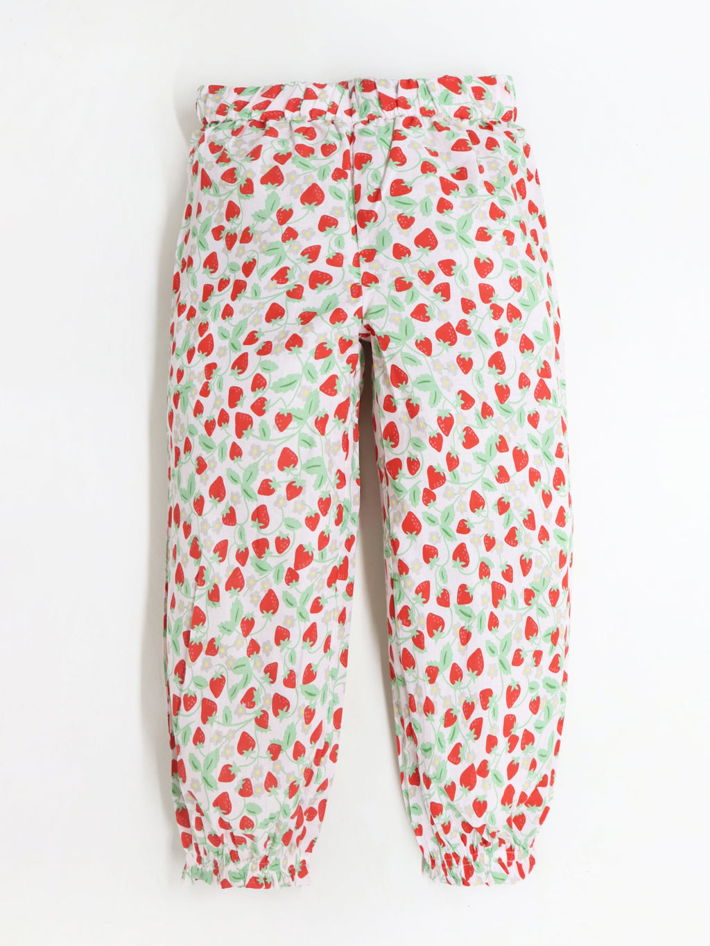 Cherry Crumble Multicolor Printed Embroidered Sweet Classic Summer Nightsuit