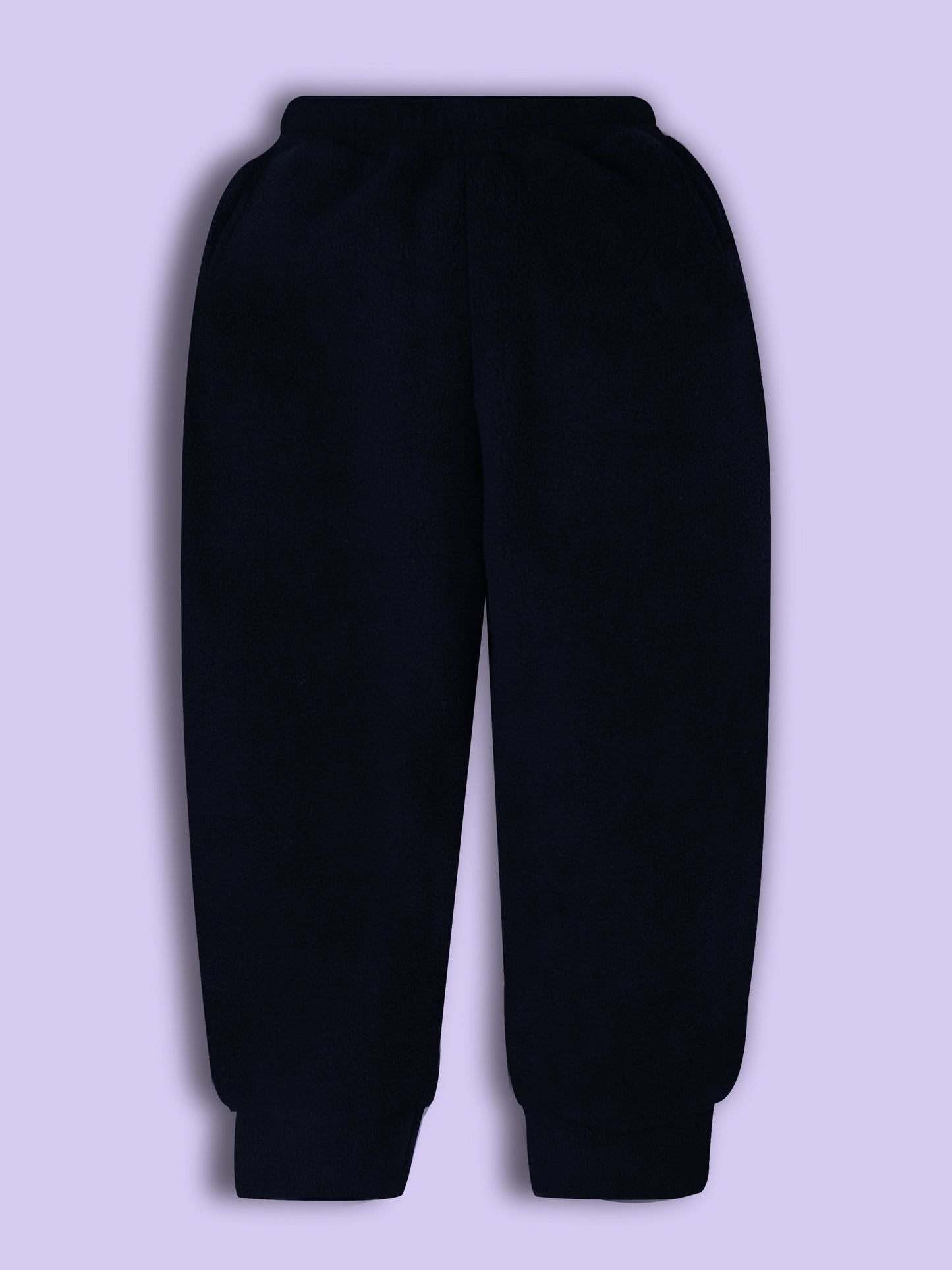 Cherry Crumble Black Solid Applique Snug Graceful Nightsuit