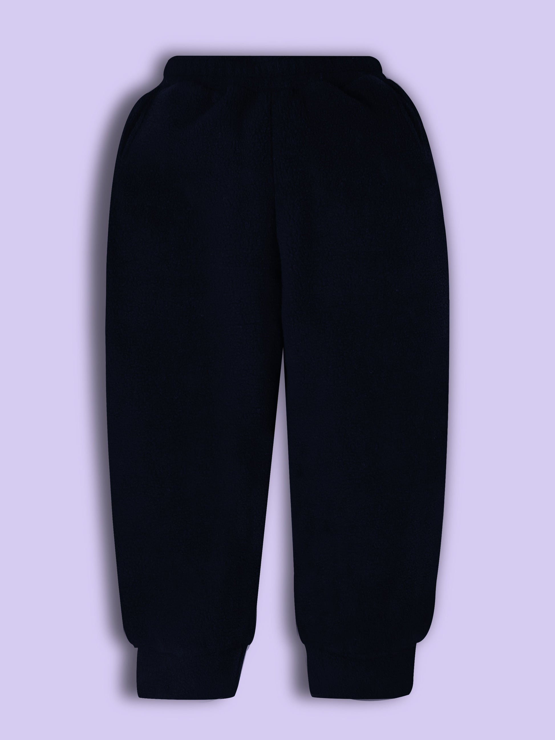 Cherry Crumble Black Solid Applique Snug Graceful Nightsuit