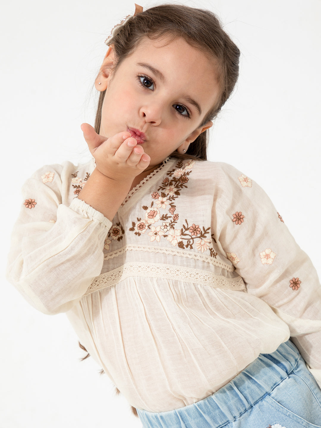 Cherry Crumble Sunny Joy Cheery Cream Classic Top