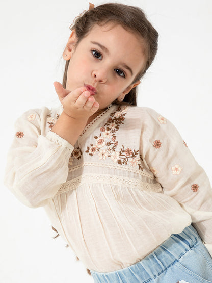 Cherry Crumble Sunny Joy Cheery Cream Classic Top