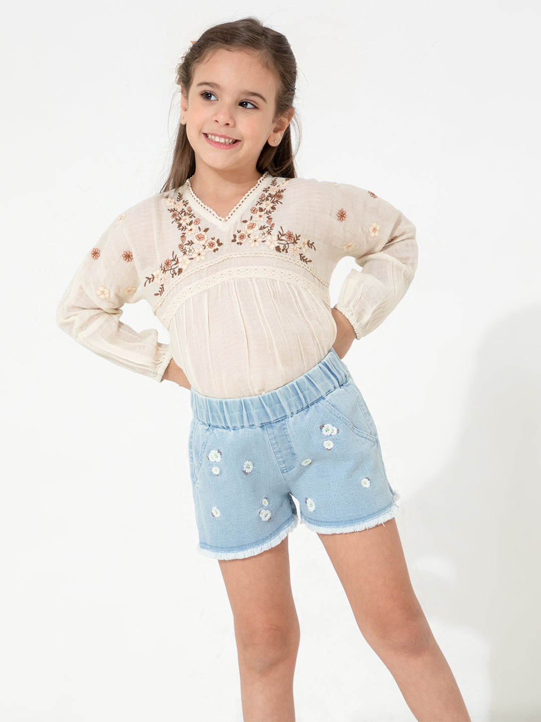 Cherry Crumble Sunny Joy Cheery Cream Classic Top