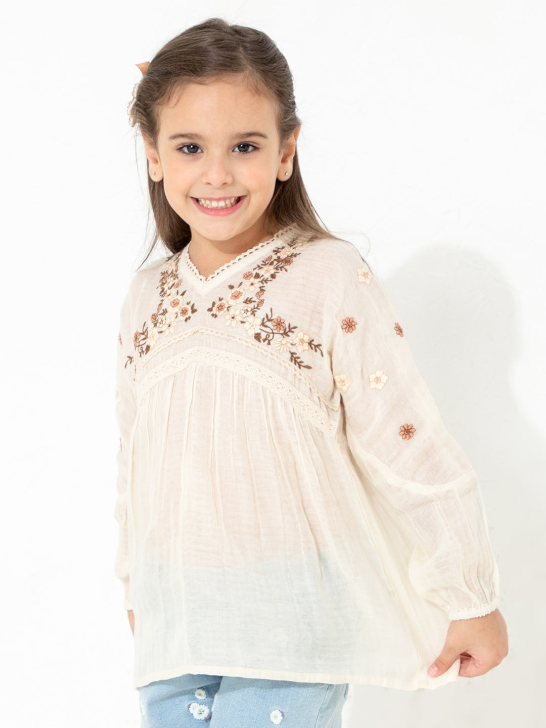 Cherry Crumble Sunny Joy Cheery Cream Classic Top