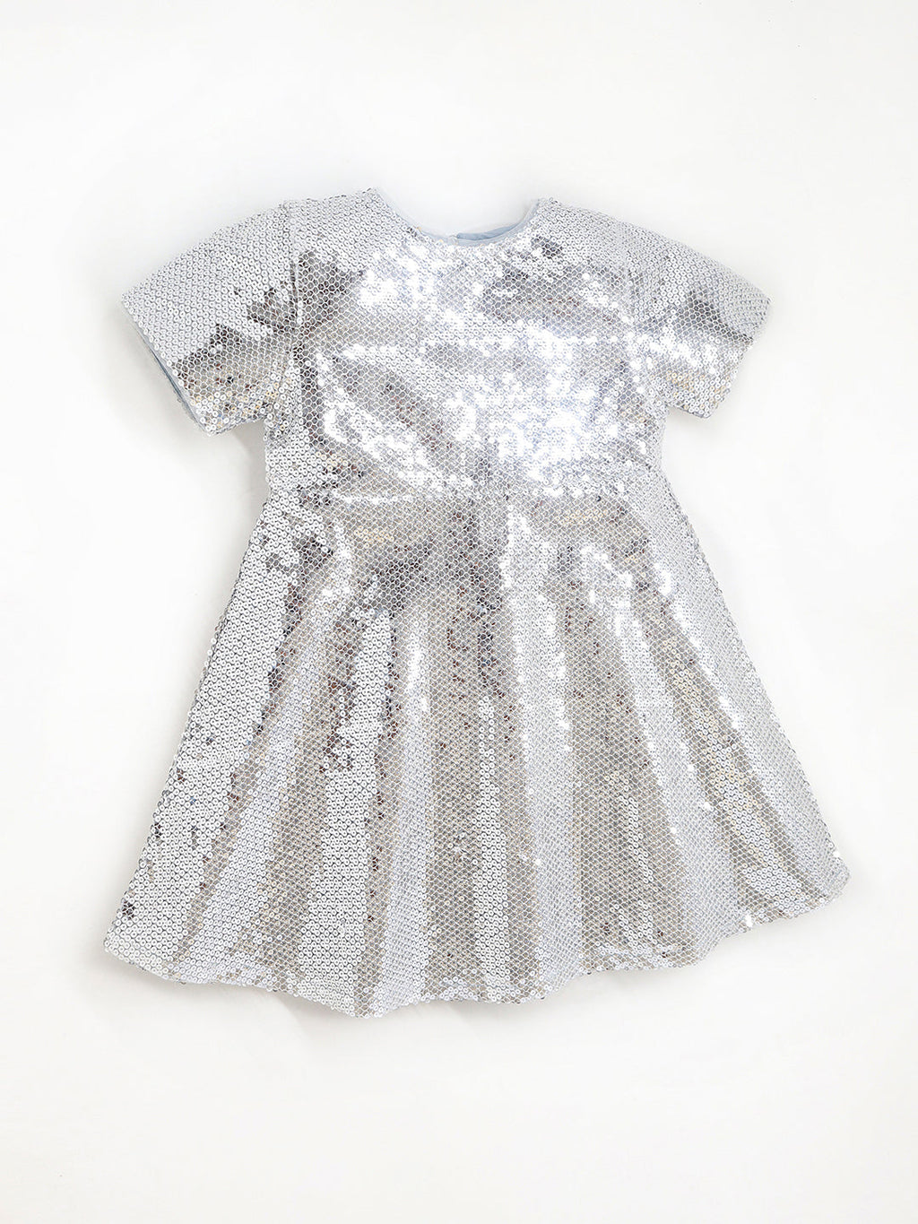Cherry Crumble Glitter Glow Grey Dress
