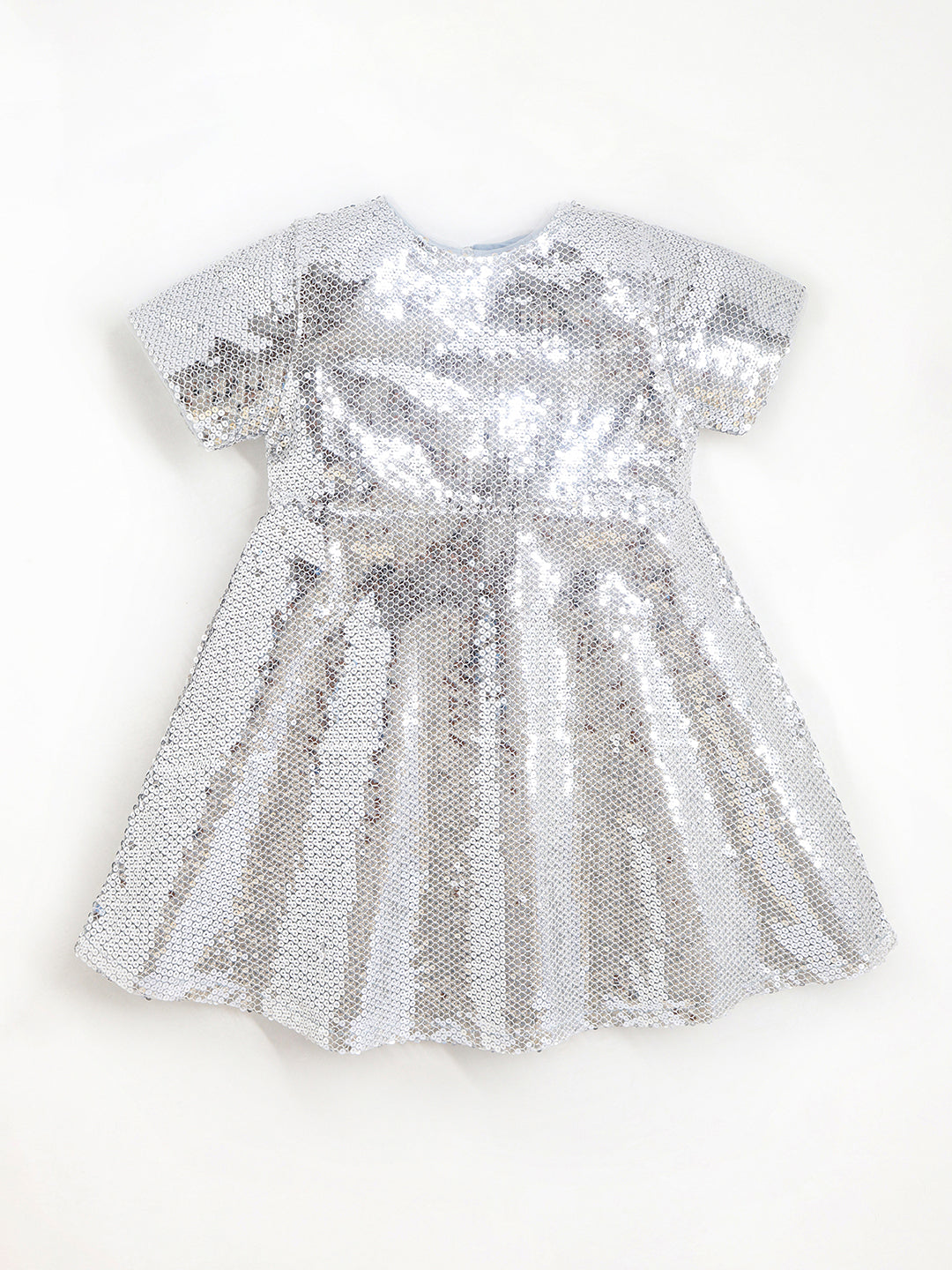 Cherry Crumble Glitter Glow Grey Dress