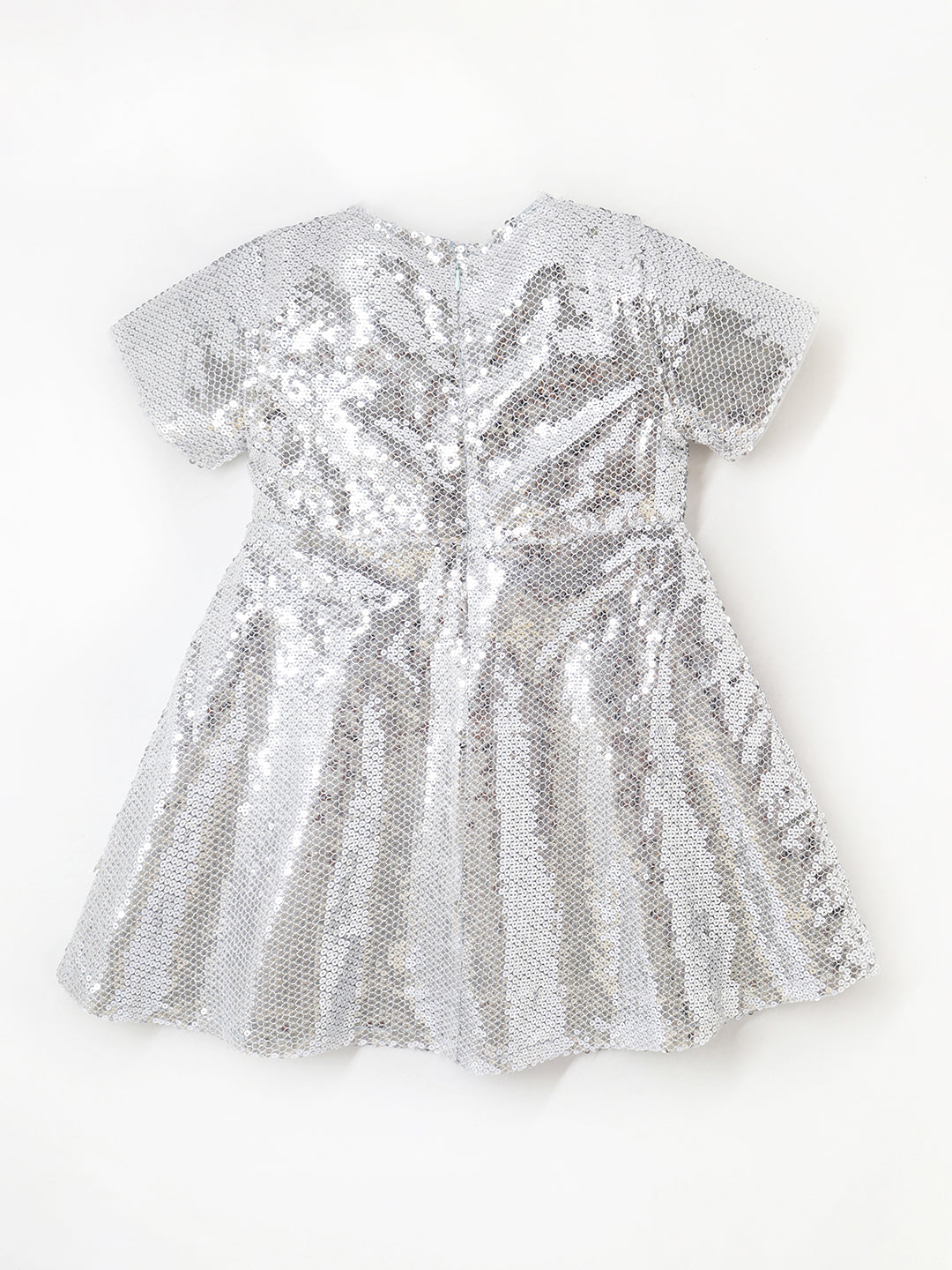 Cherry Crumble Glitter Glow Grey Dress
