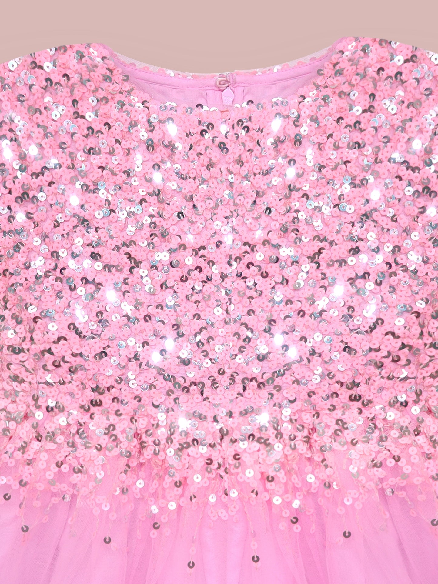 Cherry Crumble Pink Solid Playful Smart Dress