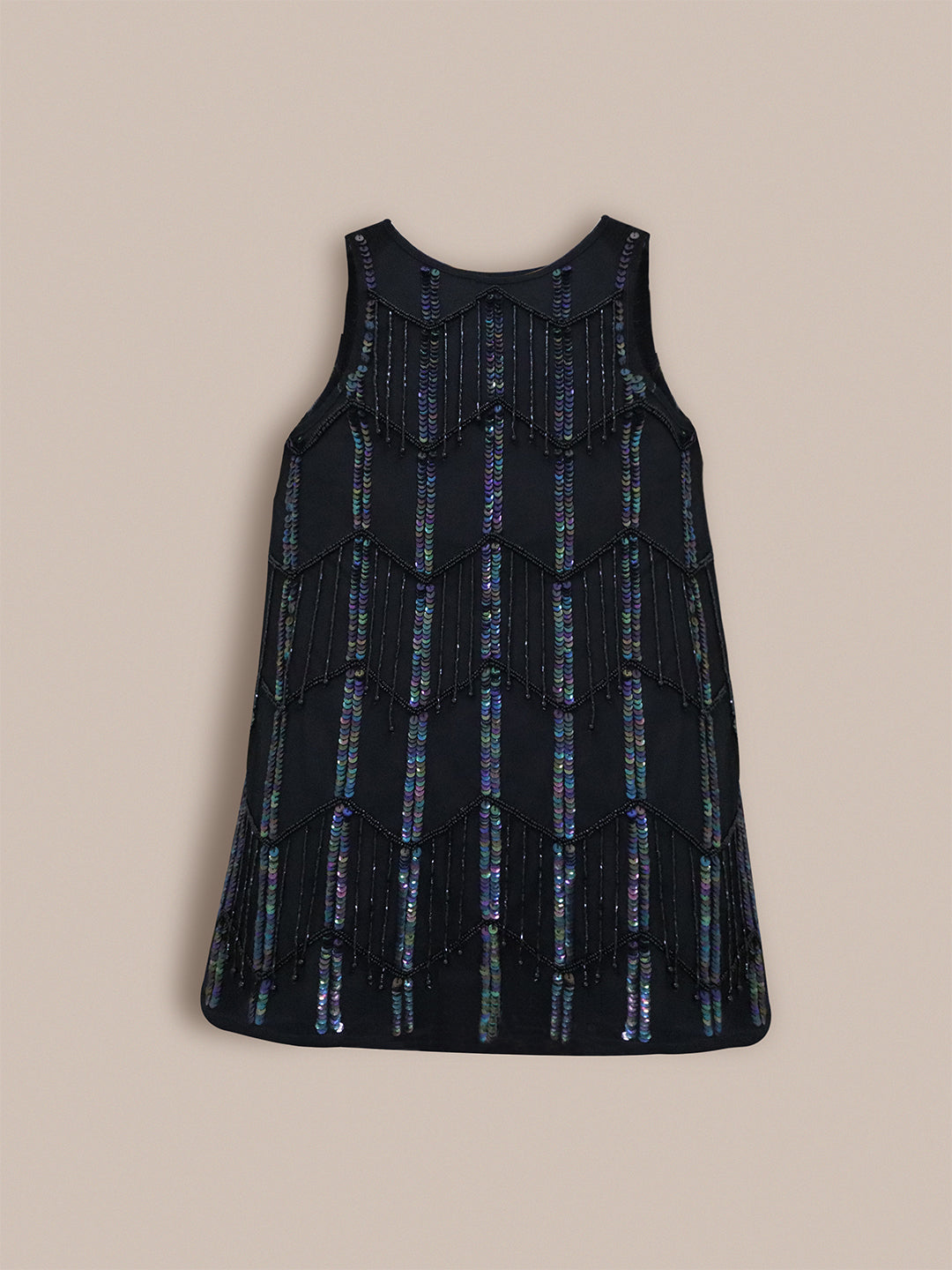 Cherry Crumble Black Cute Classic Summer Dress