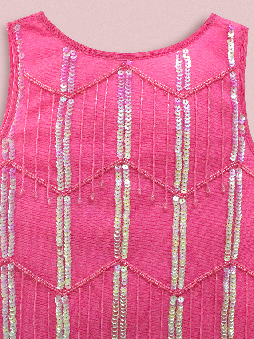 Cherry Crumble Sparkle Pink Dress