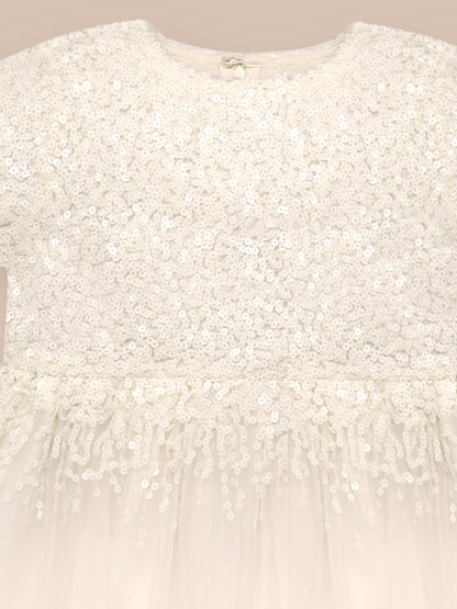 Cherry Crumble Starlight Off White Dress