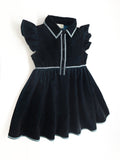 Cherry Crumble Teal Solid Snug Smart Dress