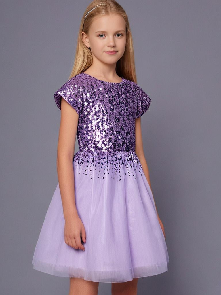 Cherry Crumble Solid Snug Graceful Winter Dress