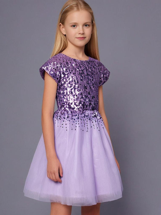 Cherry Crumble Solid Snug Graceful Winter Dress