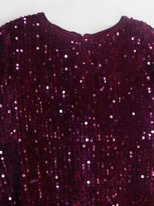 Cherry Crumble Solid Playful Classic Summer Dress