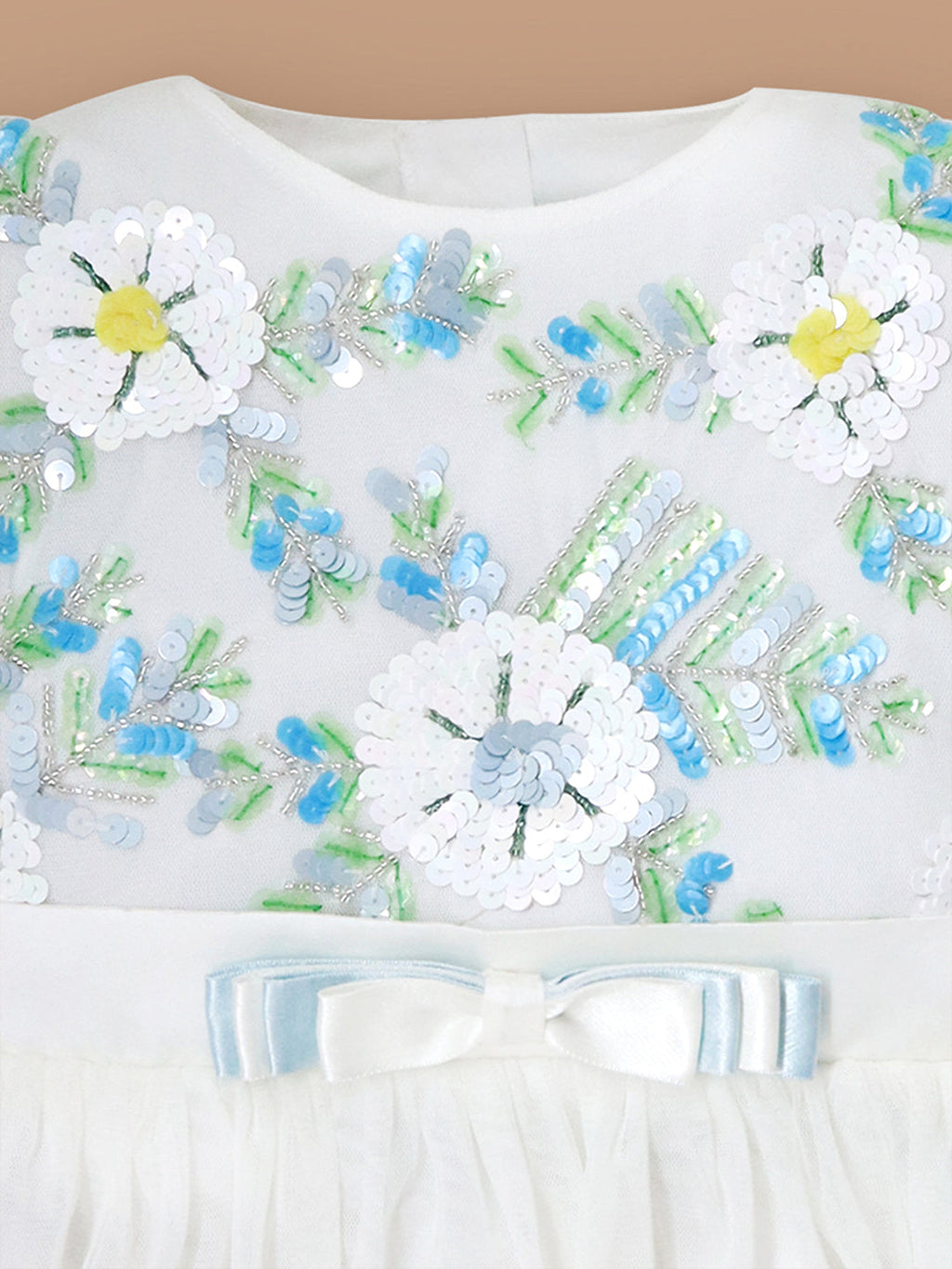 Cherry Crumble White Solid Trendy Stylish Dress