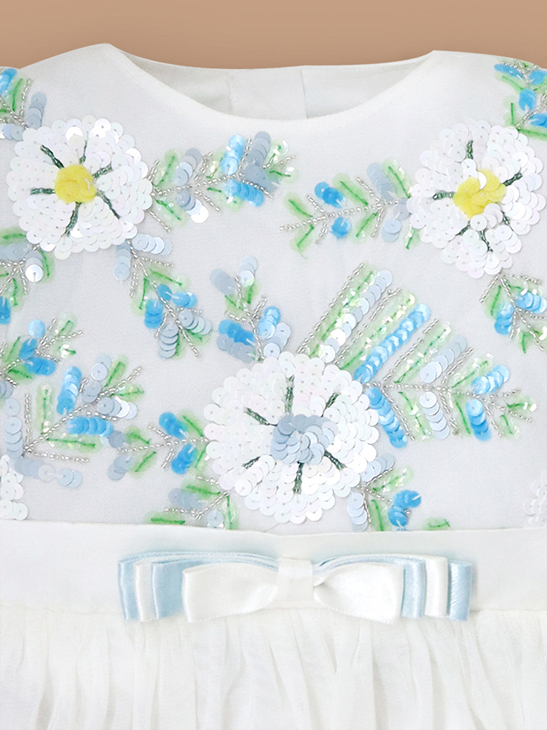 Cherry Crumble White Solid Trendy Stylish Dress