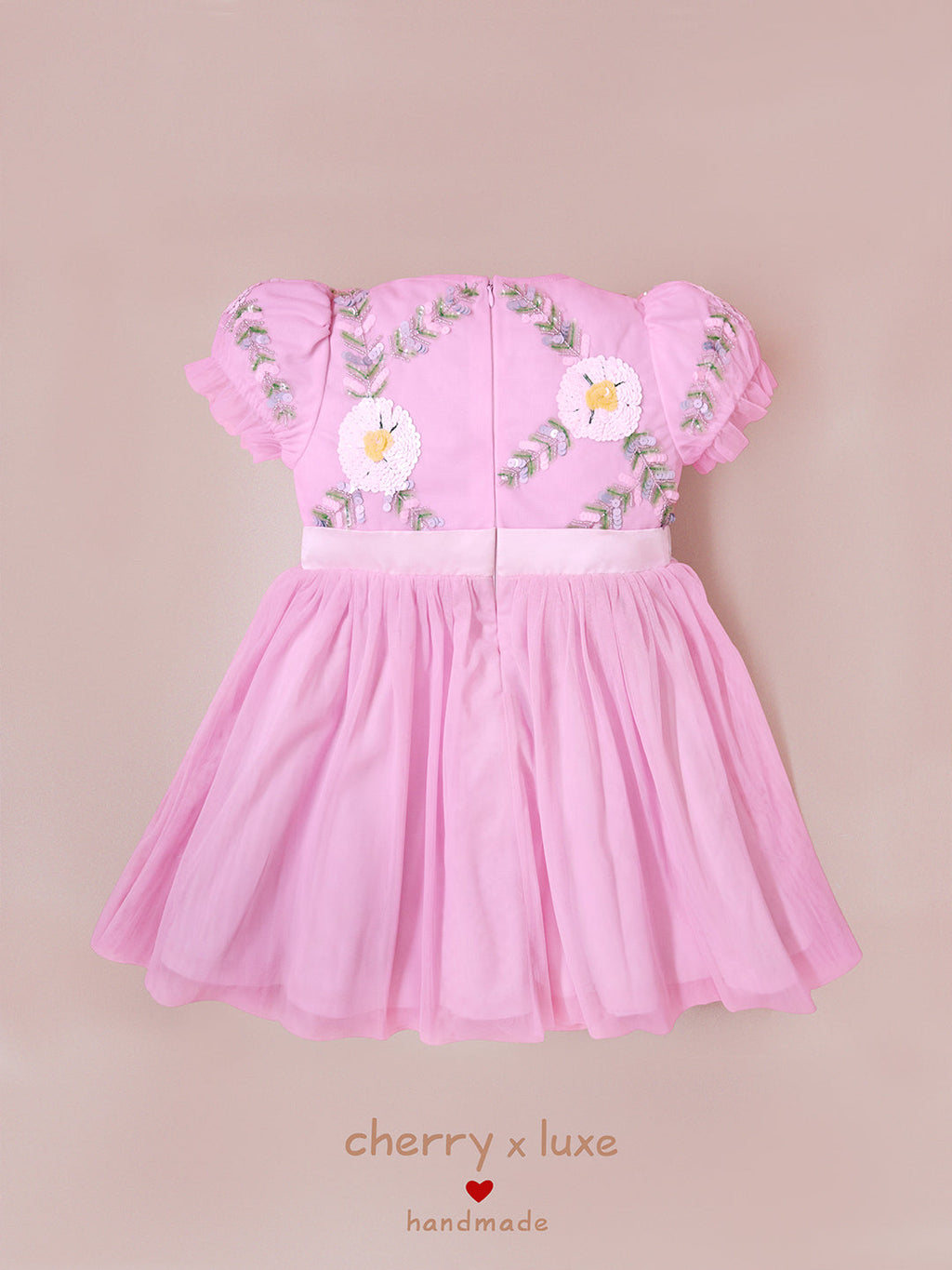 Cherry Crumble Frost Charm Dandy Pink Graceful Dress