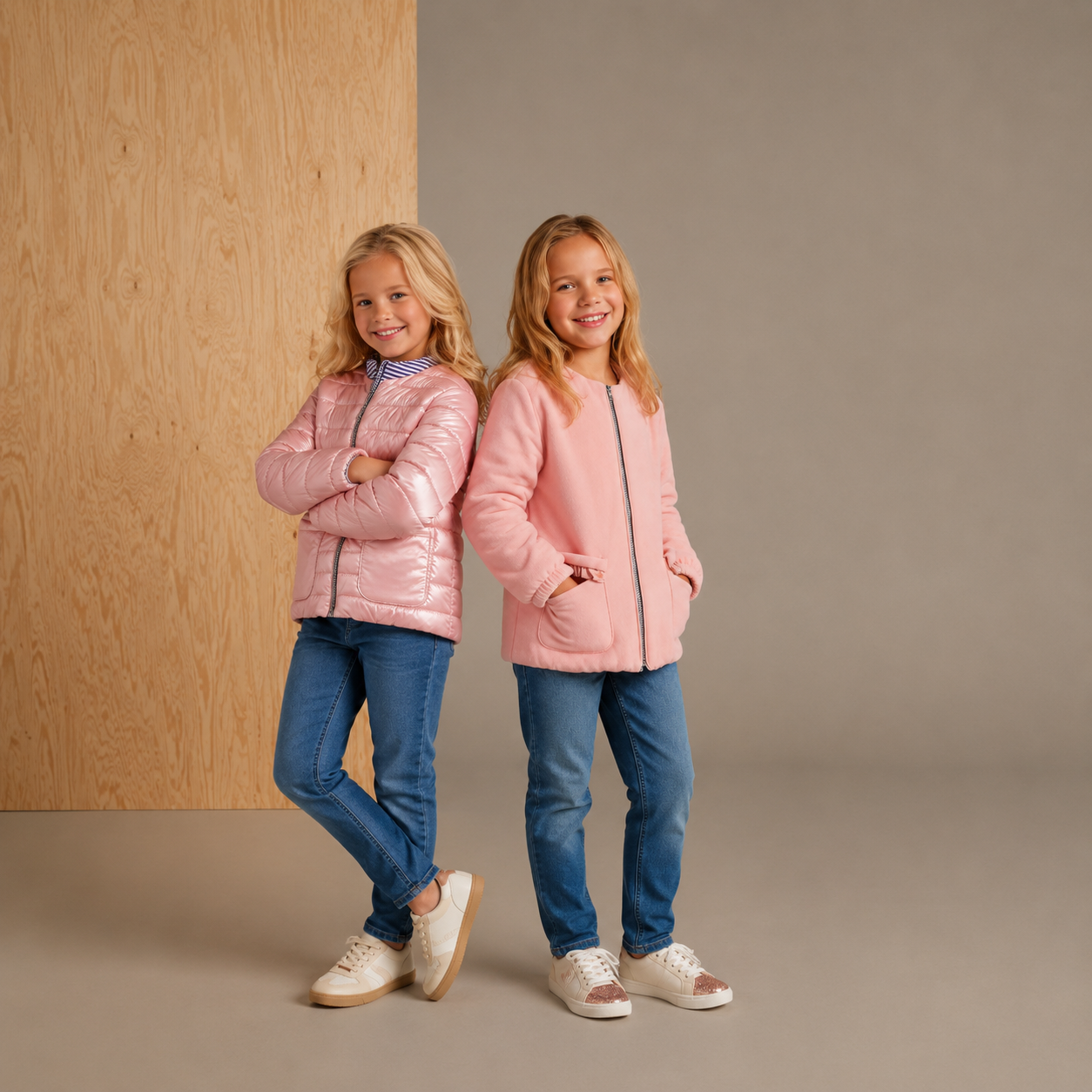 Pink Happy-Luxe Reversible Jacket