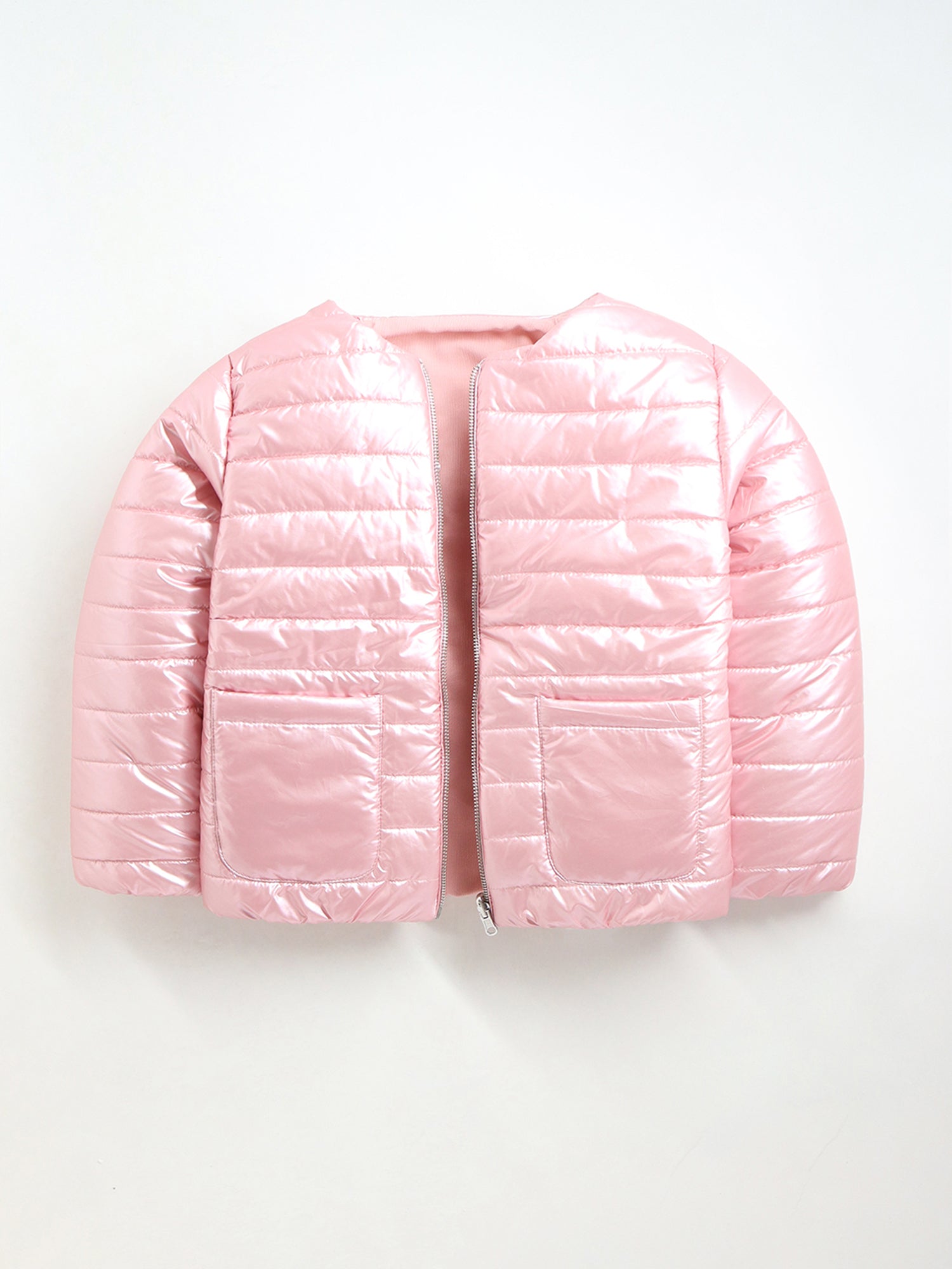 Cherry Crumble Pink Happy-Luxe Reversible Jacket