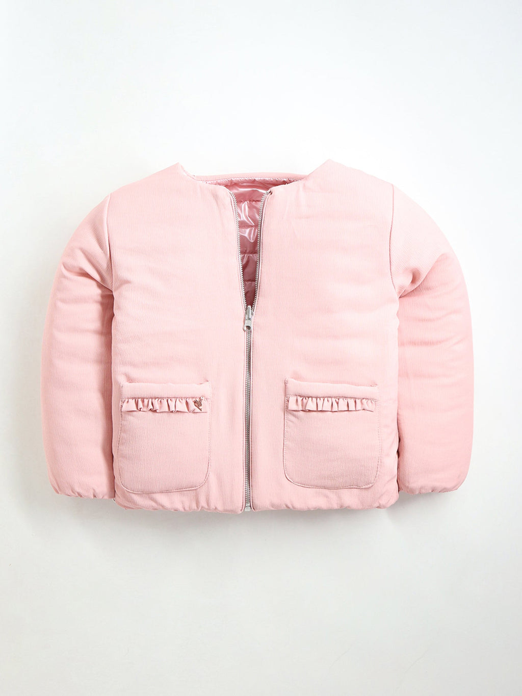 Cherry Crumble Pink Happy-Luxe Reversible Jacket