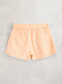 Peach Breezy-Trendy Summer Shorts