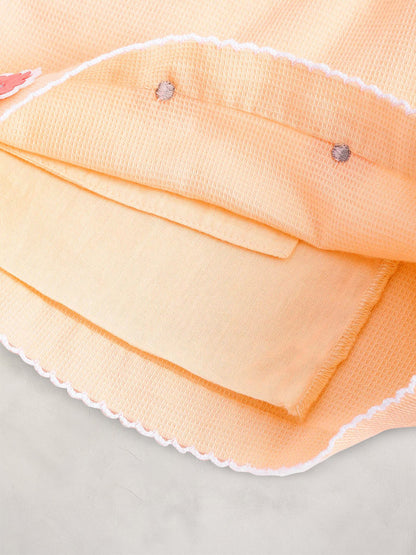 Cherry Crumble Peach Breezy-Trendy Summer Shorts