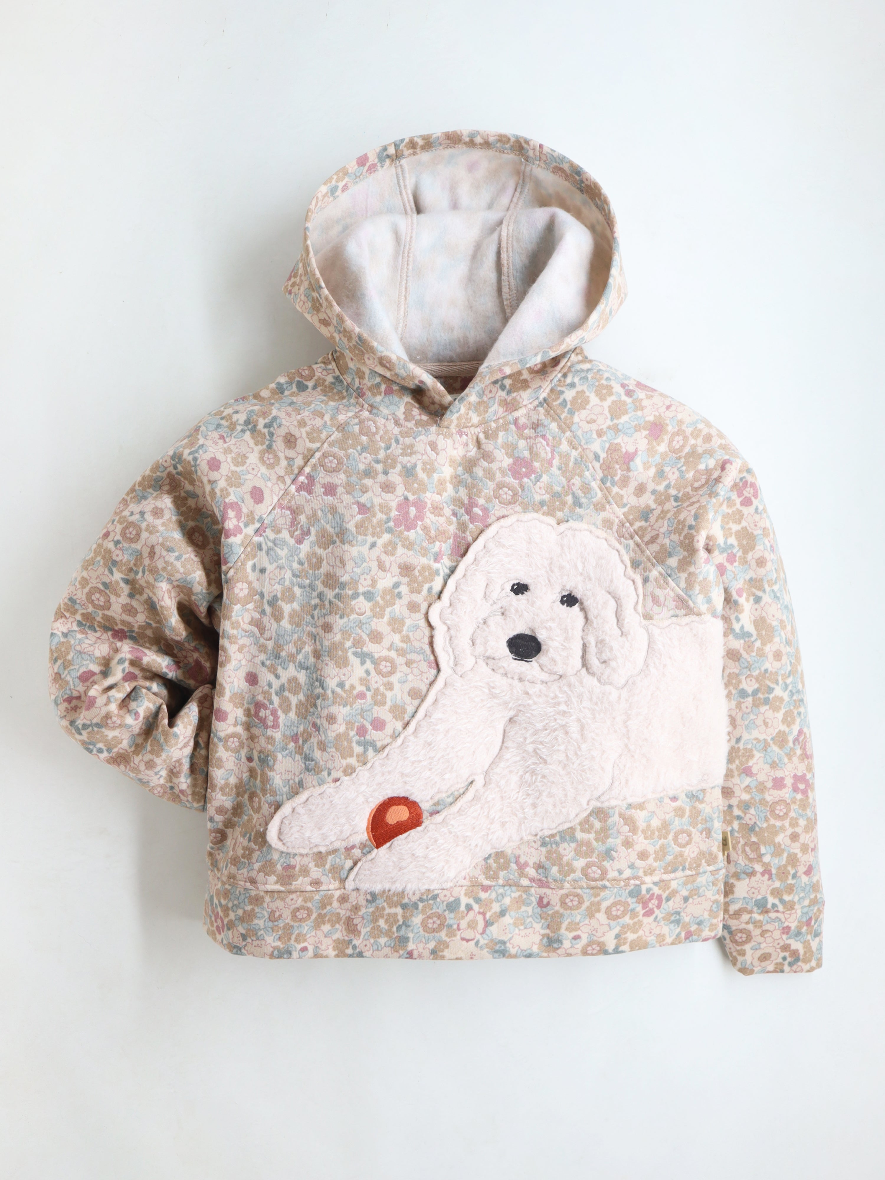 Cherry Crumble Multicolor Printed Applique Cute Smart Sweatshirt
