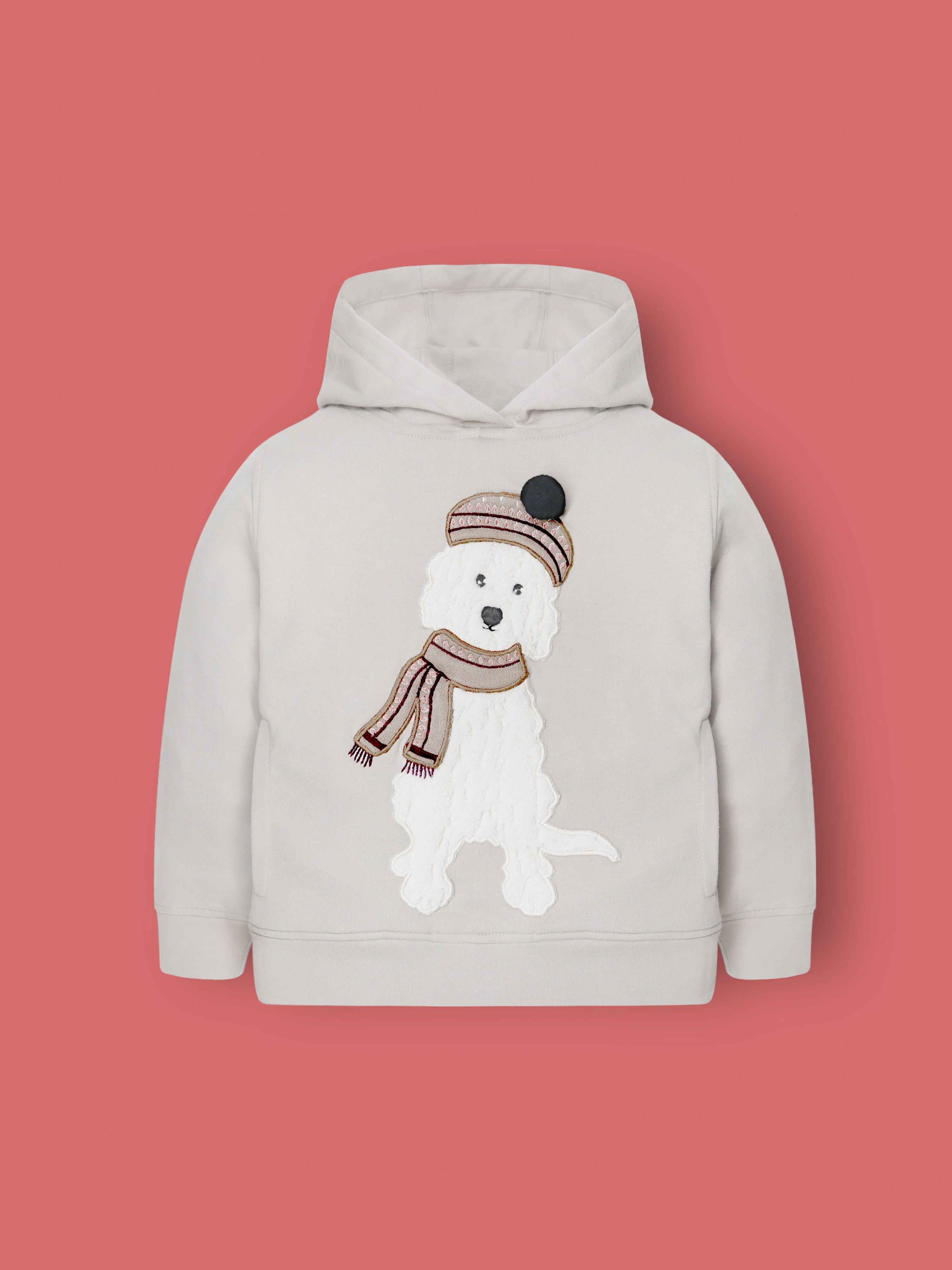 Cherry Crumble Cloudy Grey Hoodie