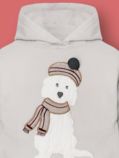 Cherry Crumble Cloudy Grey Hoodie