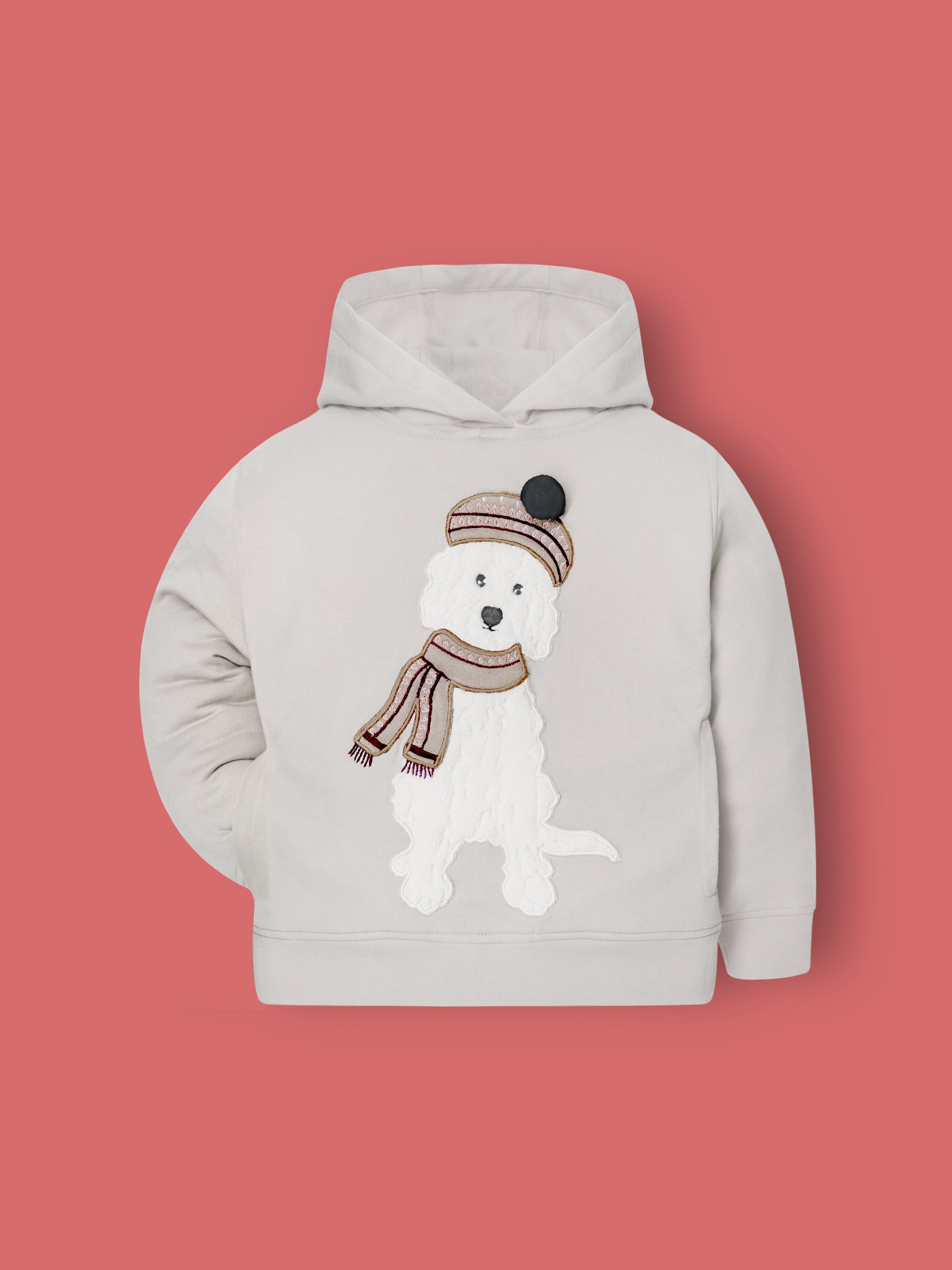 Cherry Crumble Cloudy Grey Hoodie