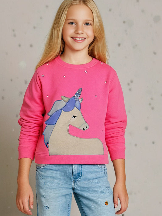 Cherry Crumble Pretty Pink Sweatshirt