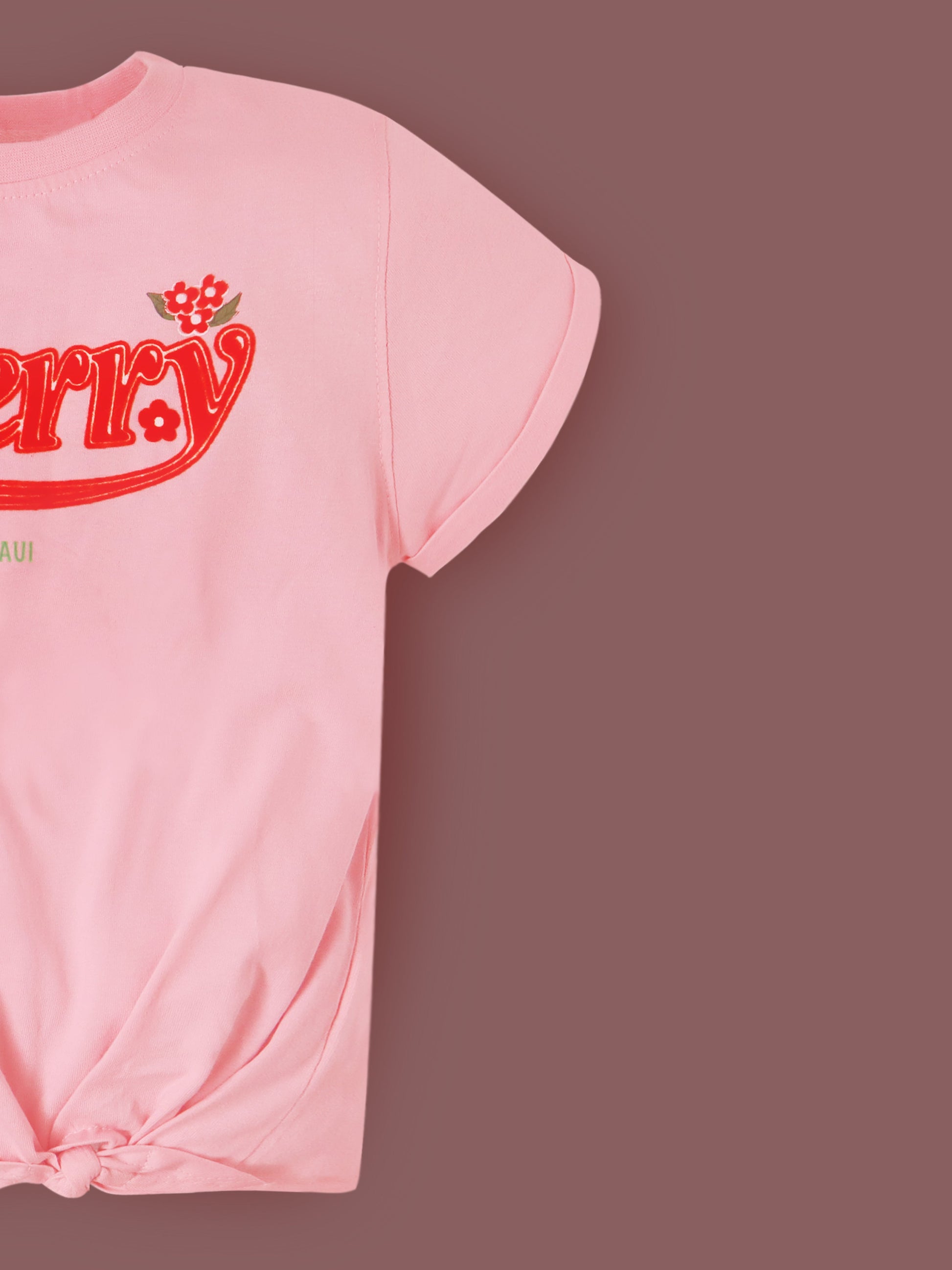 Cherry Crumble Peach Blossom Top