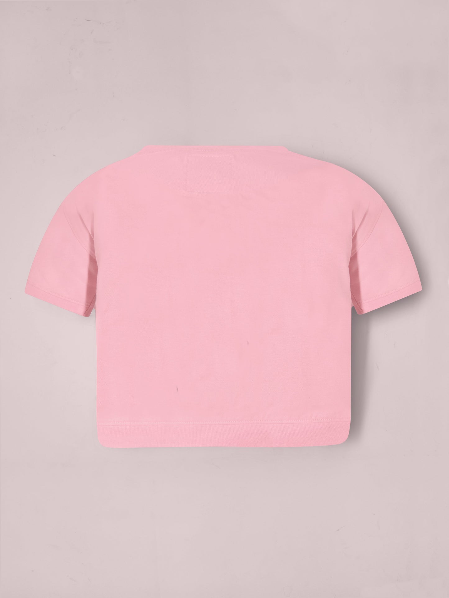 Cherry Crumble Pink Print Playful-Sleek Summer T-Shirt