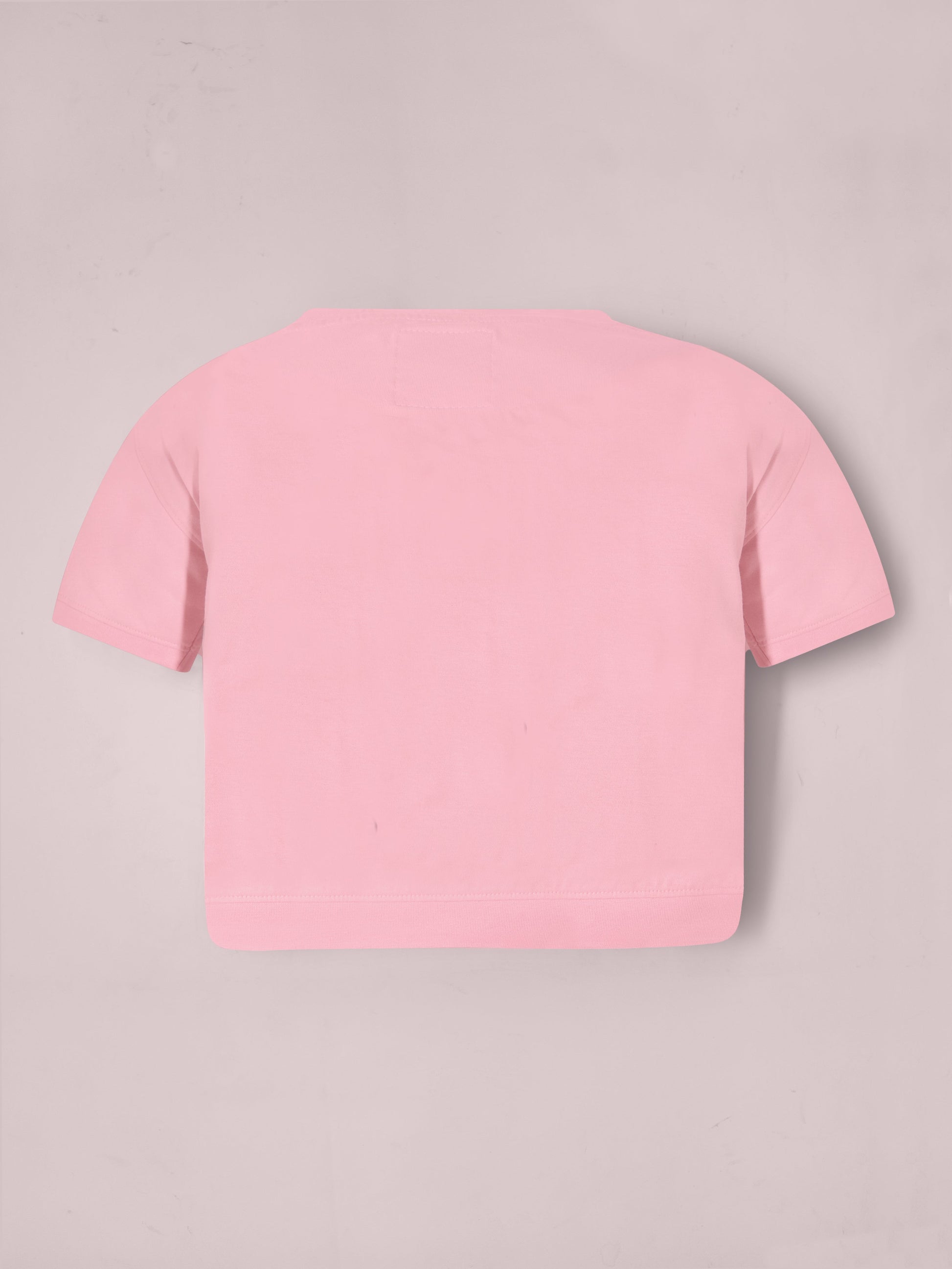 Cherry Crumble Pink Print Playful-Sleek Summer T-Shirt